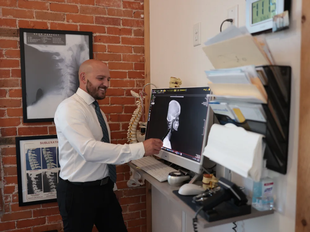 Northern Roots Family Spinal Care treating work injury in Clear Lake